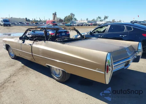 1968 Cadillac Deville from USA, damaged, VIN F8232777